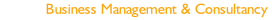 Business Management & Consultancy 
